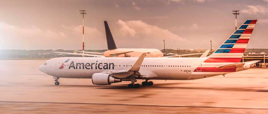 In die USA fliegen