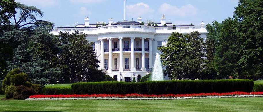 Das Weiße Haus in den USA